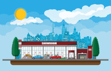 Fuar Pavyonu, araba Bayilik