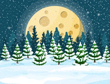 Kış Noel Arkaplanı