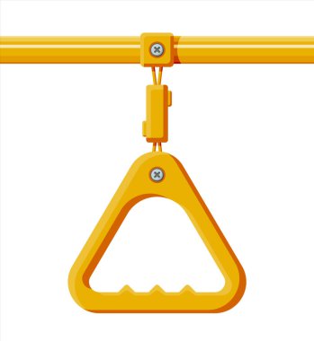 Ulaşımda boş üçgen tırabzan.