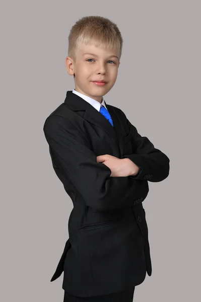 Portrét Chlapce Žák Elementárních Tříd — Stock fotografie