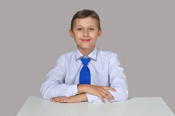 Portrait Pupil Boy Elementary Grades — Stock Photo, Image