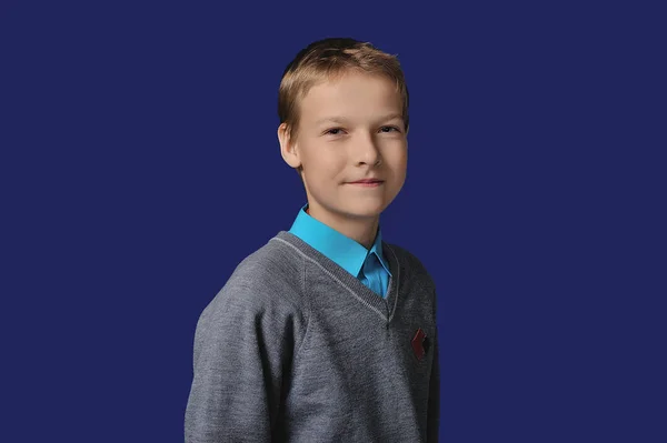 Portrait Young Boy High School — Stock Photo, Image