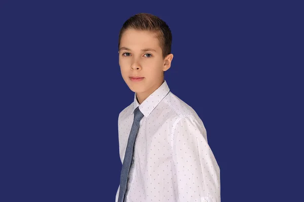 Portrait Young Boy High School — Stock Photo, Image