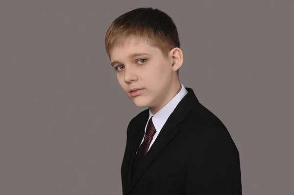 Portrait Young Boy High School — Stock Photo, Image