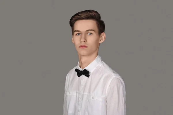 Portrait Young Boy High School — Stock Photo, Image