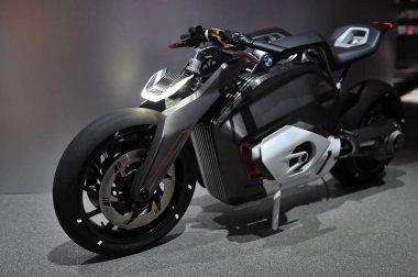 Frankfurt, Almanya - Eylül 2019: Bmw motosikleti, Iaa International