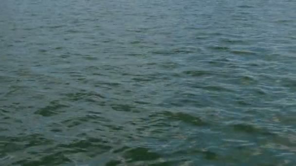 vague de mer calme avec des ondulations en cours d'exécution dans la mer Noire. Réflexion solaire. Fond marin naturel. Gros plan .