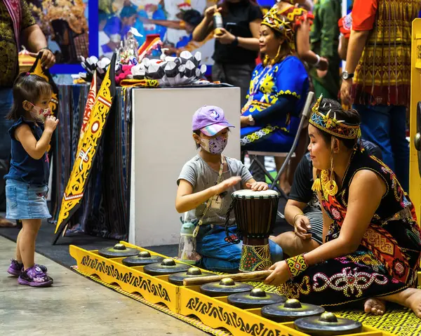 Putrajaya Malaysia Aug 2022 Malaysia Agricultural Expo Visitors Watching Show — Stock Photo, Image