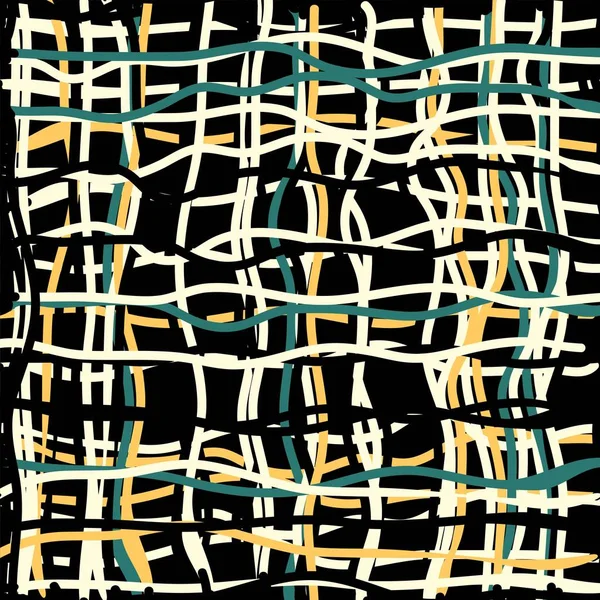 Lignes Colorées Mouvantes Fond Abstrait — Image vectorielle