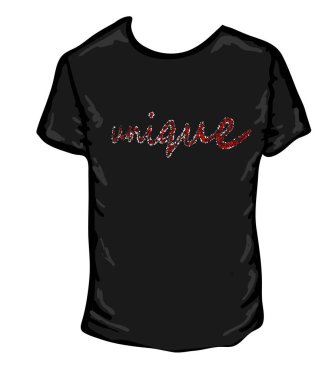 Sloganı benzersiz grafik forması yazdırın. Vektör çizim