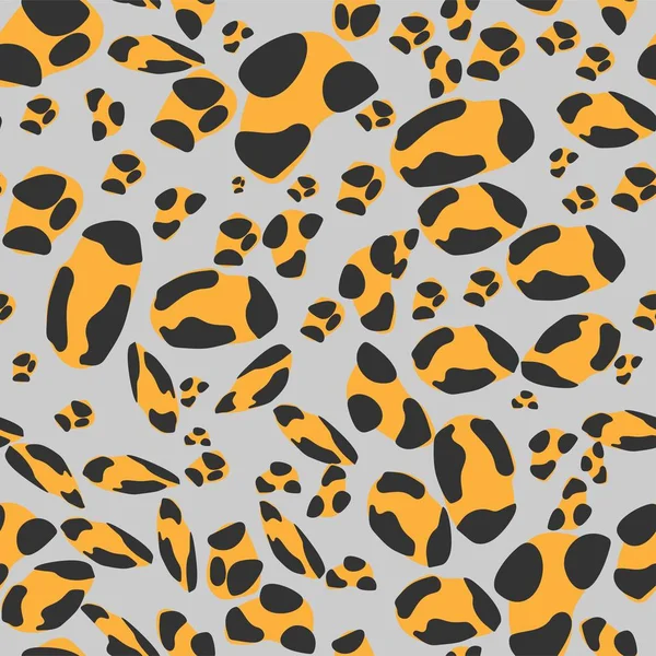 Bezešvé leopardí vzory. Vektorová ilustrace. — Stockový vektor