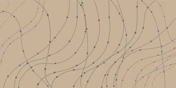Абстрактный серый фон с линиями и точками . — стоковый вектор
