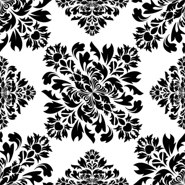 Vintage damask pattern, great design for any purposes. Indian paisley pattern vector seamless. — Stock Vector