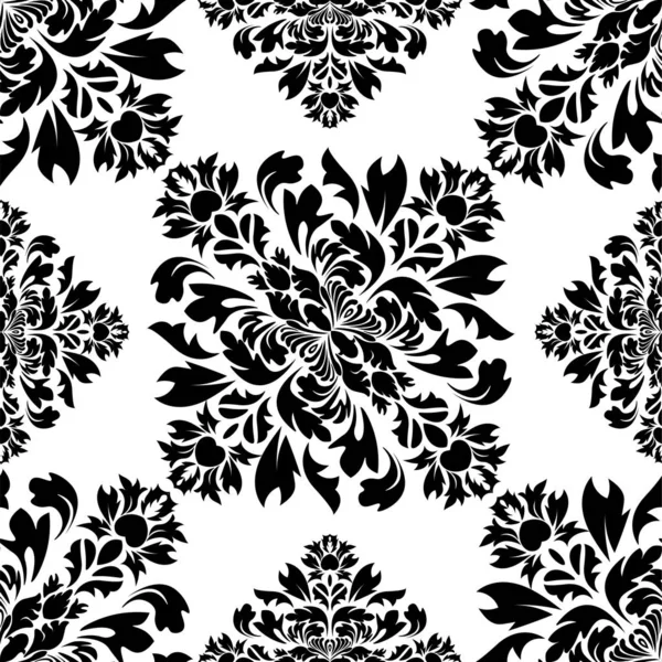 Vintage damask pattern, great design for any purposes. Indian paisley pattern vector seamless. — Stock Vector