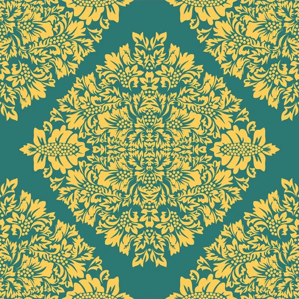 Kağıt tasarımı için İslam damask kartı. Vintage duvar kağıdı.