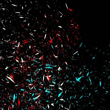 renkli payetler, koyu arka plan, dikişsiz desen, vektör illüstrasyon.