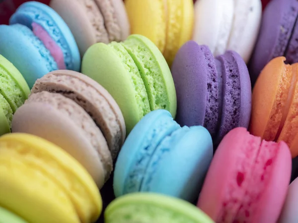 Fransız renkli macarons 20