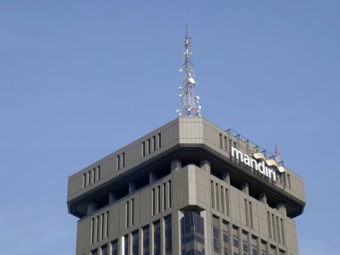 Mandiri Kulesi Modern Gökdelen Jakarta, Endonezya Eylül 03, 2025