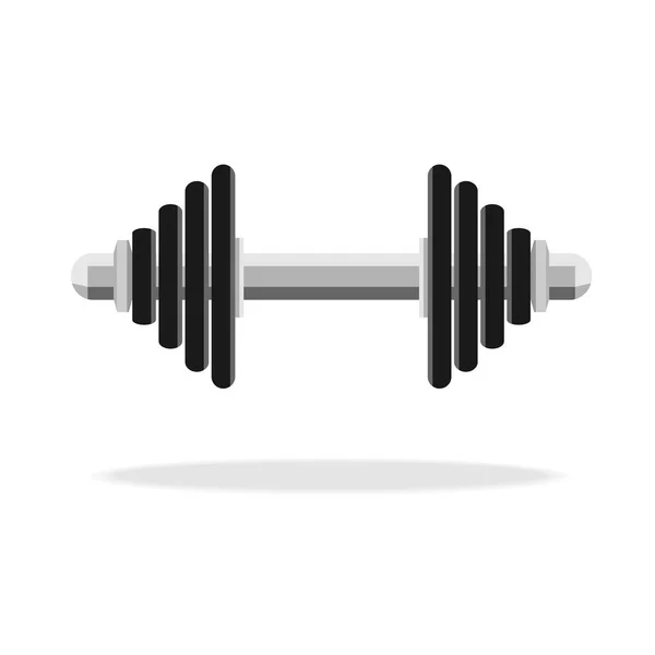 Dumbbell Icon Logo Vector Fitness Logo Symbol Gym Icon — Stock Vector