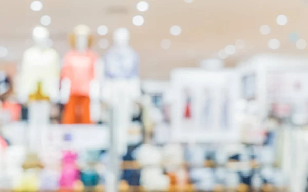 Abstrato borrado de roupas de moda loja boutique interior em sh — Fotografia de Stock