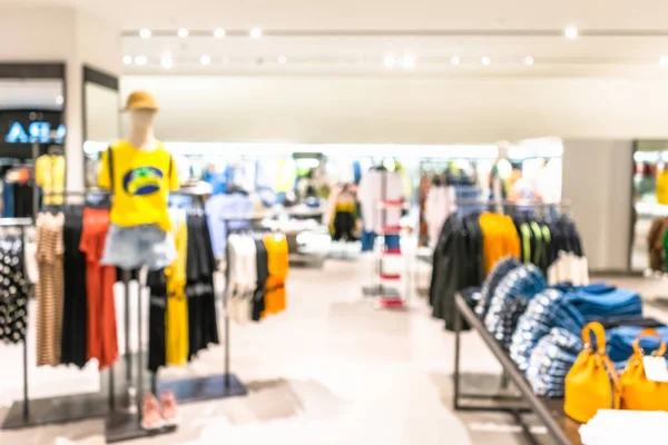 Bokeh ile moda butik giyim mağazası Soyut bulanık 