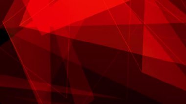 4K rengarenk görüntüler çokgen biçiminde. Gradyan CG çokgen yüzeyi olan soyut video klibi. Geometrik polimetrik üçgenler döngü hareket arkaplanı. Tasarımcılar için 3B yansıtma titreşimi. 