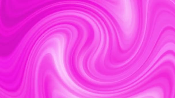 Абстрактна Безшовна Петля Рожева Пурпурова Градієнтна Лінія Турбулентність Вихорний Ефект — стокове відео