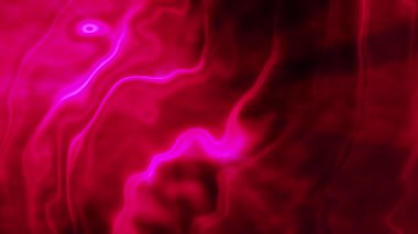 Soyut pembe enerji patlaması dalgası kıvrımlı hareketli animasyon arka planı. Kusursuz döngü 4K videosu. 3 boyutlu görüntüleme. Renkli kıvrımlı ışık, koyu arkaplanda sonsuz kompleks bir döngü oluşturuyor..