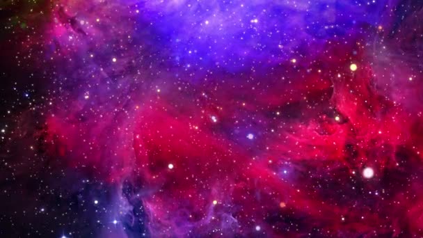 Διάστημα Χωρίς Ραφή Πετώντας Στο Εσωτερικό Orion Nebula Βίντεο Κίνησης — Αρχείο Βίντεο