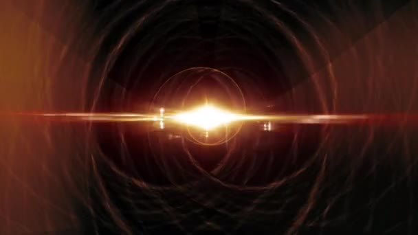 Abstrakte Scifi Energy Vortex Tunnel Animation Einer Abstrakten Hintergrund Energie — Stockvideo