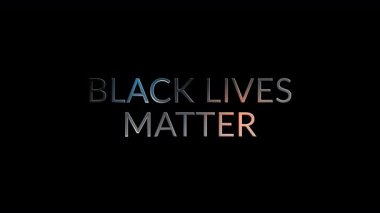 Siyah Yaşamlar Madde 3 boyutlu ışıltılı yazı animasyonu siyah soyut arkaplan üzerinde. 4K 3D görüntüleme Siyah Yaşamlar için kusursuz döngü Başlık karavanı açılış metni animasyonu. İzole edilmiş alfa kanalı Uygula 444 prores