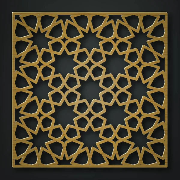 Lazer kesim için şablon. Dekoratif panel.