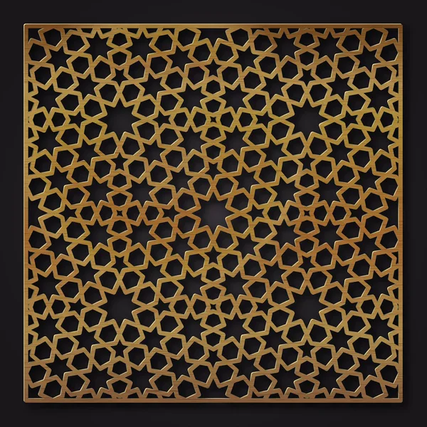 Lazer kesim için şablon. Dekoratif panel.