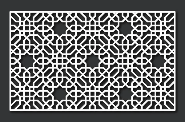 Dekoratif panel. Lazer kesim, kesme ölmek ya da kalıp.