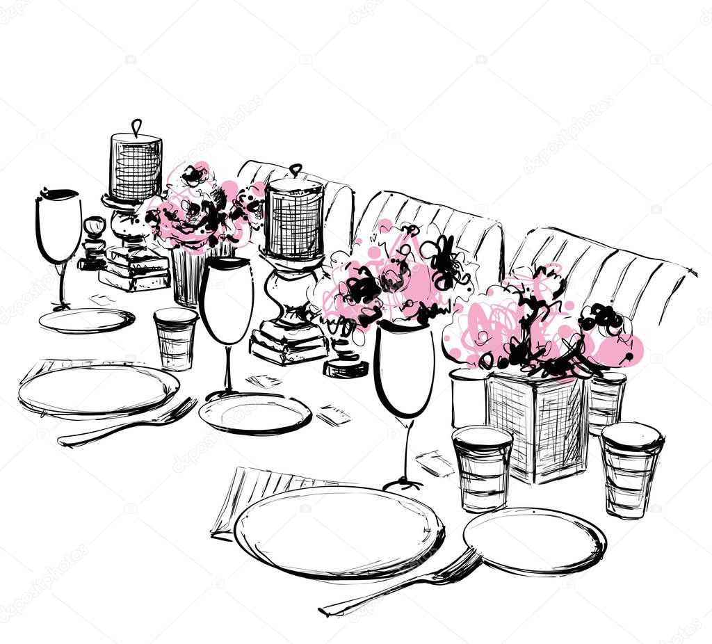 Paquete de iconos de boda dibujados a mano, ilustración italiana de estilo  caprichoso en PNG, clipart de cena editable en Canva, iconos mediterráneos  - Etsy México, image size:1024x926