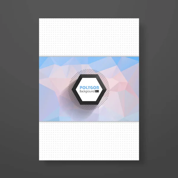 Capa Moderna Abstrata Brochura Relatório Modelo Design Folheto Com Estilo —  Vetores de Stock