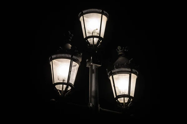 街灯のリラックス写真 — ストック写真