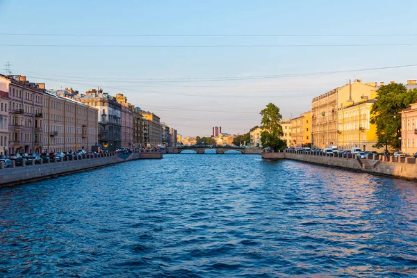 View of Fontanka River, Saint Petersburg, Russia — Stock Photo, Image