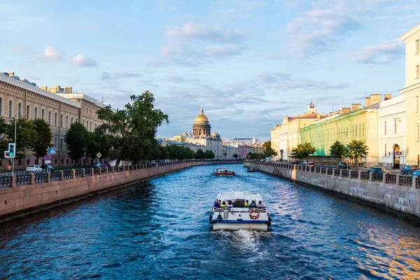 Moyka Nehri manzarası, Saint Petersburg, Rusya Federasyonu