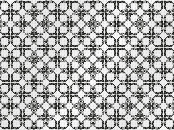 Decorative Pattern Gray Fabric Vector Illustration — Stock Vector