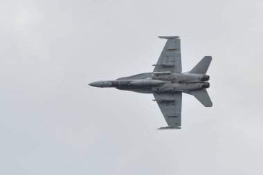 Cf-18 Hornet, 1 Eylül 2019'da Toronto, On, Kanada'da Ontario Gölü üzerinde düzenlenen 70.