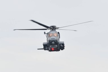 Rcaf Ch-148 Cyclone Toronto Ontario Gölü üzerinde 70 yıllık Kanada Uluslararası Hava Fuarı'nda bir havada, On, Kanada Eylül'de 1, 2019