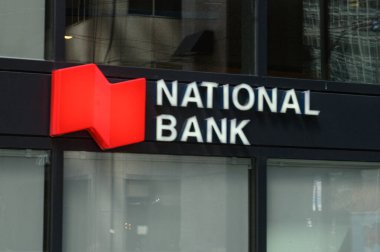 Toronto, ON, Kanada - 30 Ağustos 2025: Kanada Ulusal Bankası logosu.