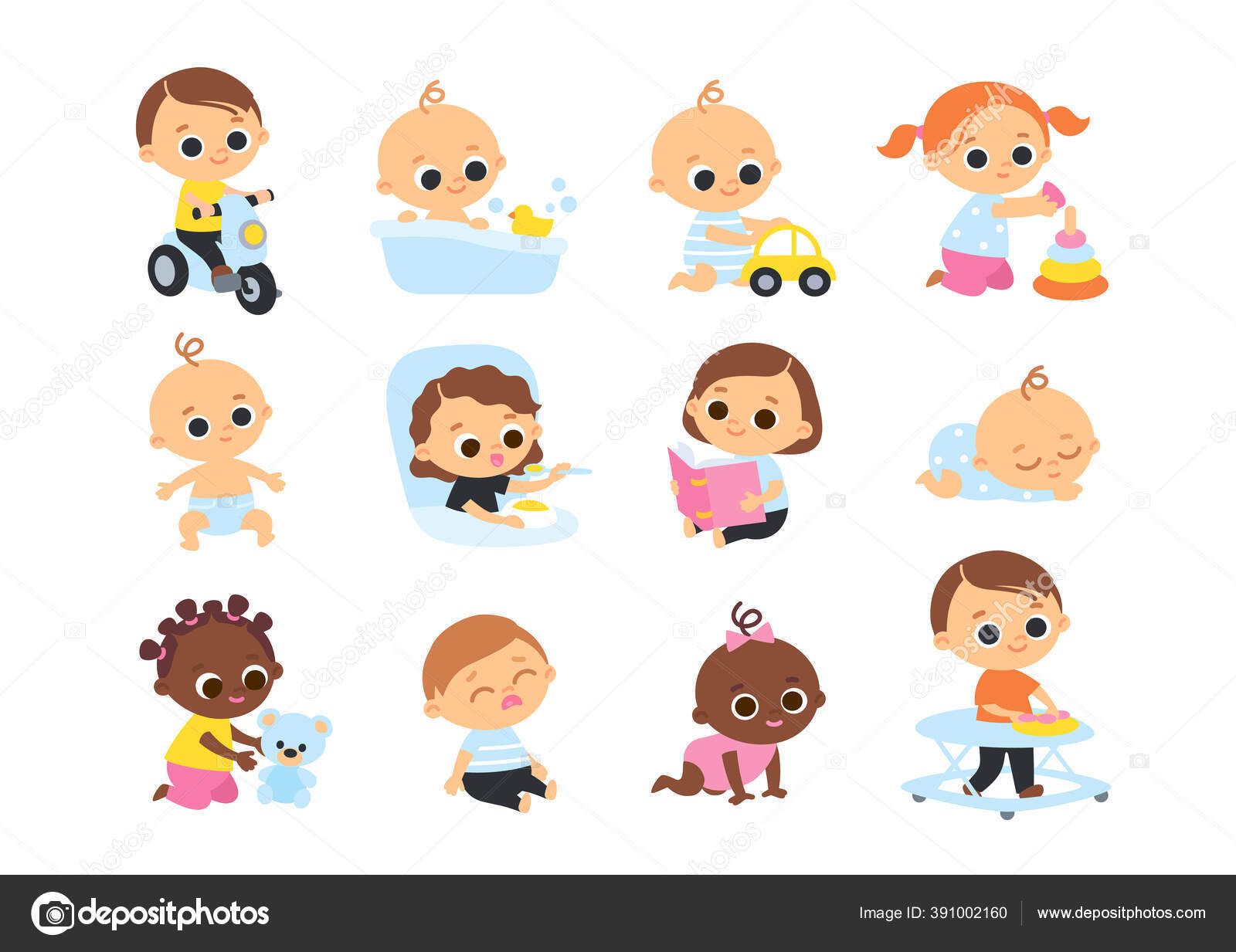 Baby crawling icon Vector Art Stock Images | Depositphotos