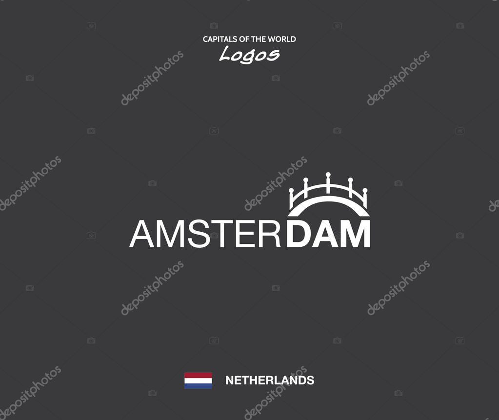 Logo design for capital Amsterdam