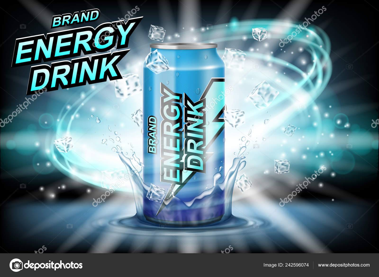 Amazing Advertisements For A New Energy Drink Claim Image Illustration Amazing Advertisements For A New Energy Drink Claim Image Illustration