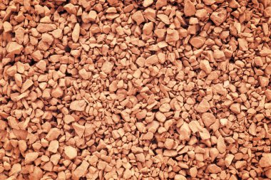 Anında granüle edilmiş kahve. Doku ve arkaplan