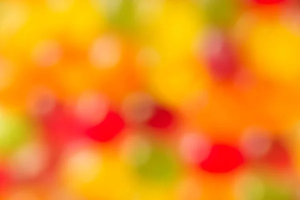 Giallo Arancione Rosso Colorato Sfocato Astratto Bokeh Sfondo — Foto Stock