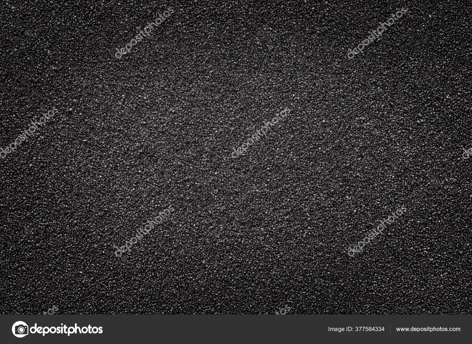 Черный Песок Текстура Фон Центр Освещения Копирования Пространства.