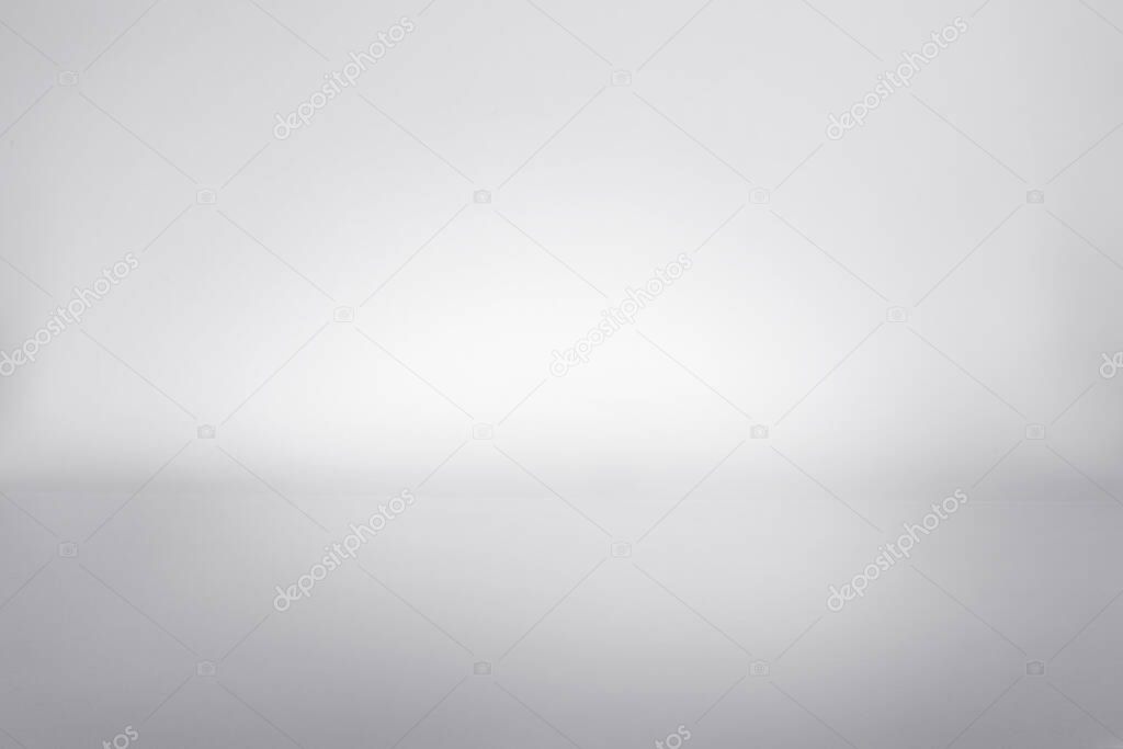 White studio space. Template and background